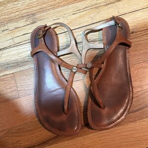 Michael Kors brown sandles
